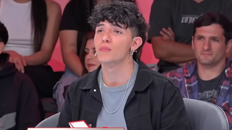 El ganador de La Voz Argentina lloró en vivo al recordar sus comienzos en la música